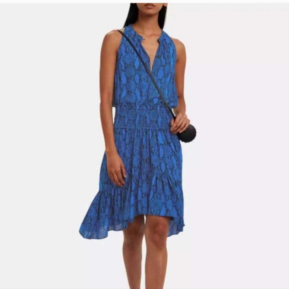 A.L.C Riviera Snakeskin Dress